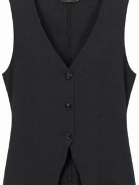 2 Saints Women's Button Front Vest M